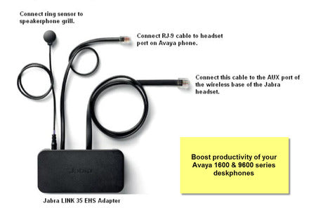 Adaptador de cable Jabra Link 35 EHS - Avaya