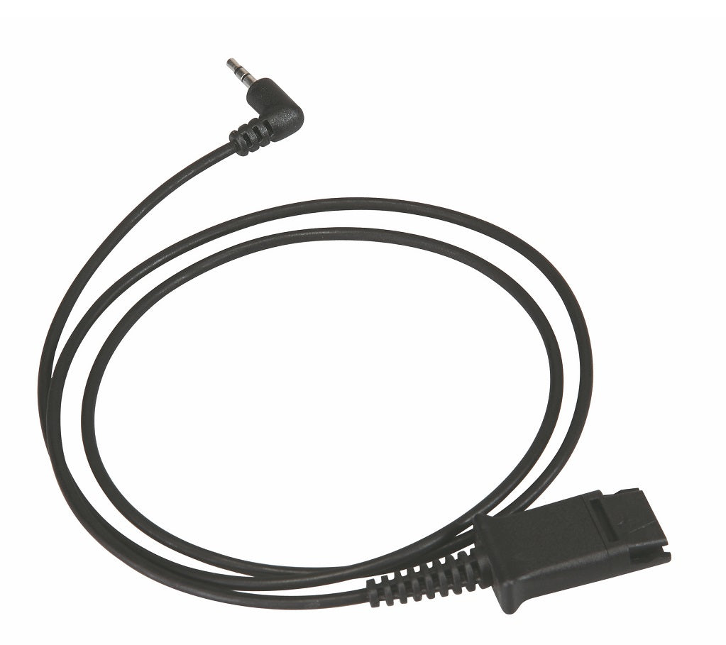Auriculares TruVoice HD-100 con cancelación de ruido para una sola oreja, con cable QD de 2,5 mm incluido