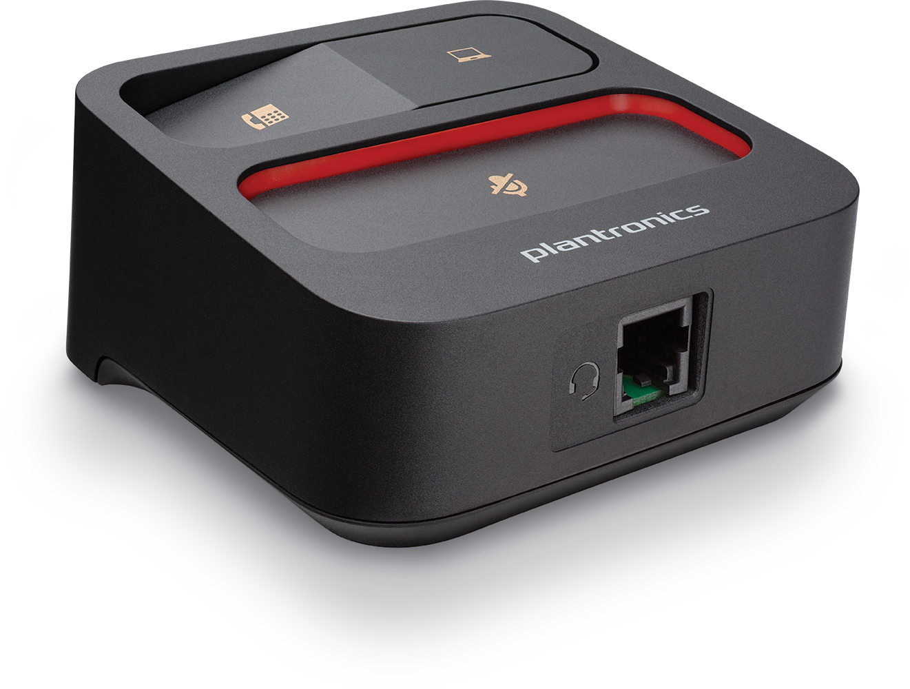 Conmutador analógico QD Poly/Plantronics MDA105, de teléfono de escritorio a softphone