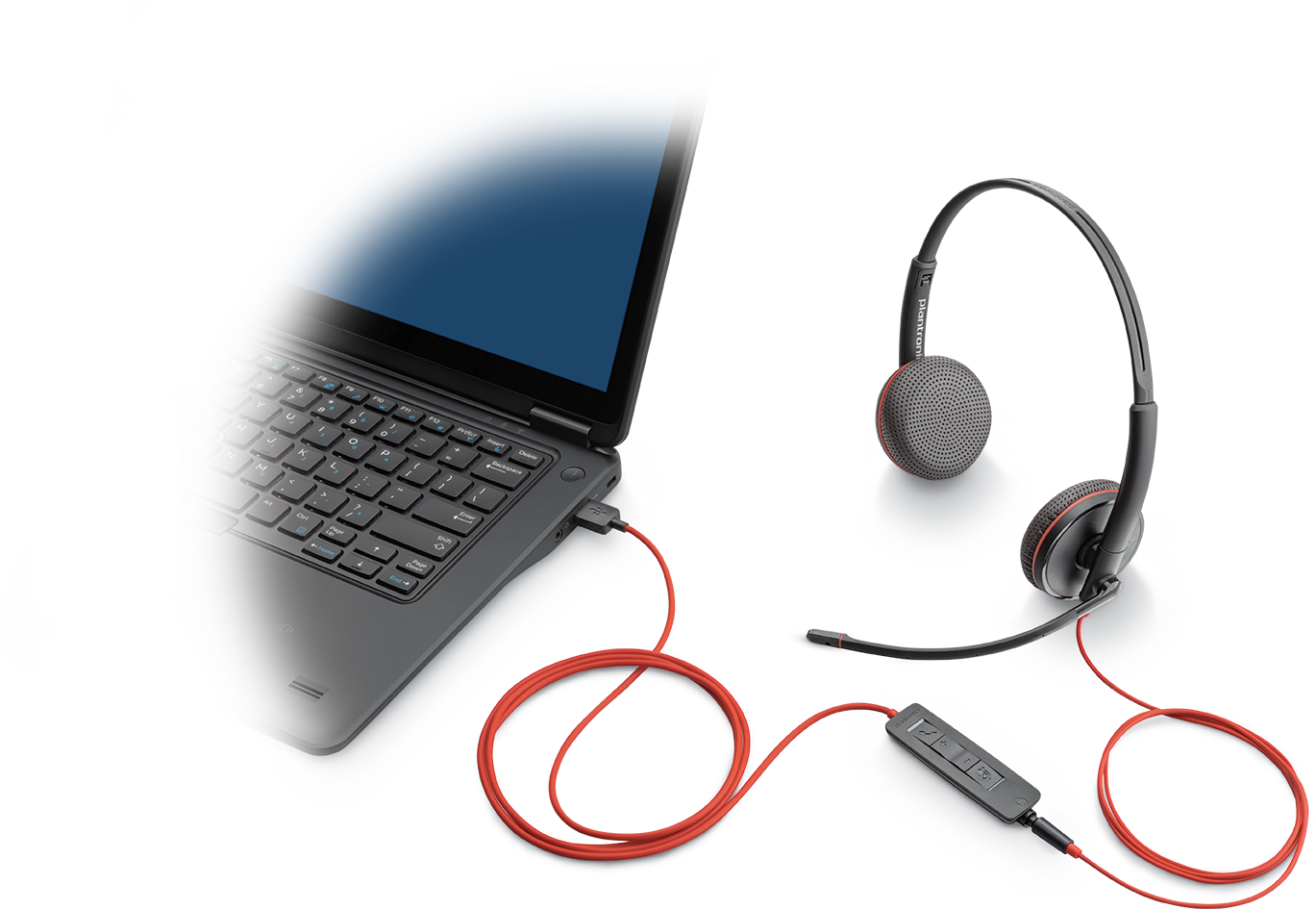 Auriculares binaurales Poly/Plantronics Blackwire 3220 USB-A