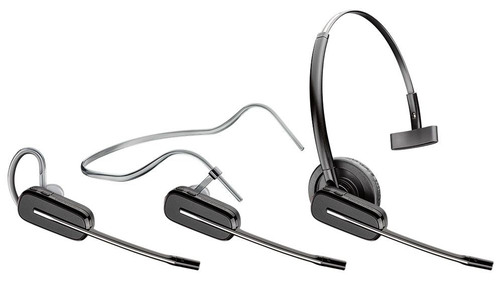 Auriculares inalámbricos convertibles Poly Savi 8245 UC USB-A, certificados para Microsoft
