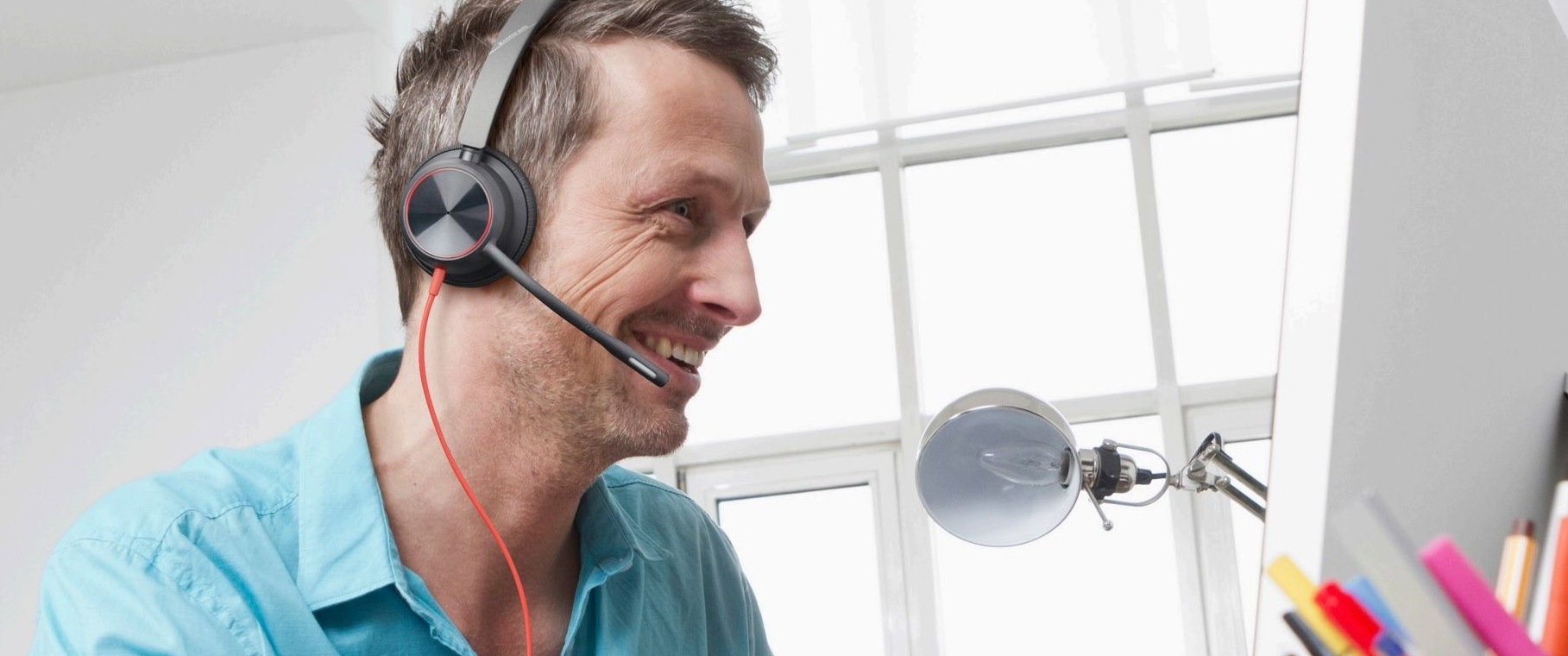 Poly Blackwire 8225 USB-C Headset with Active Noise Canceling MPN 772K4AA