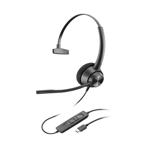 Auriculares USB-C mono EncorePro 310 de Poly/Plantronics