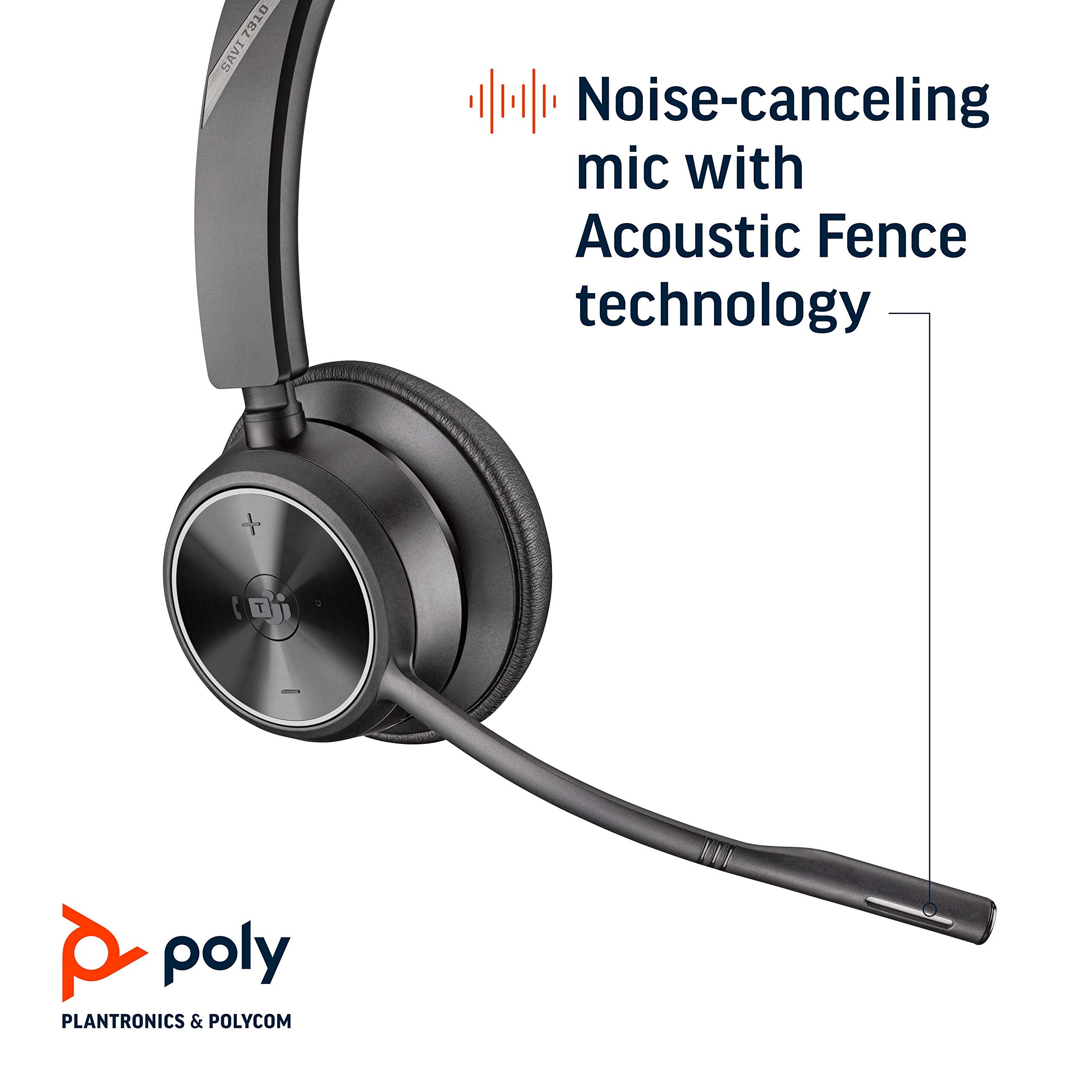 Poly Savi S7310 Office, Over-The-Head Mono Headset, DECT MPN 7S430AA#ABA