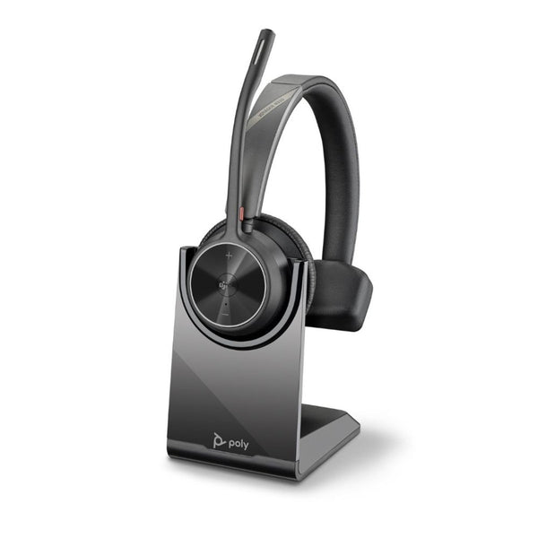 Poly Voyager 4310-M Mono UC USB-C Wireless Headset w/Stand