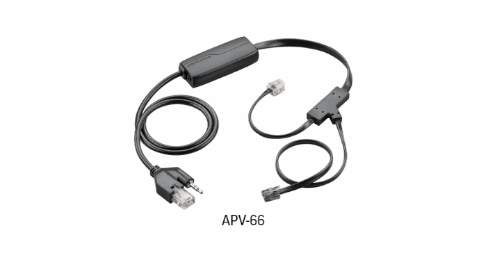 Interruptor de gancho electrónico Poly/Plantronics APV-66