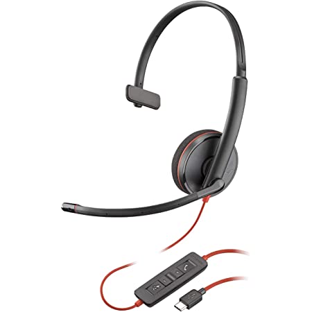 Auriculares mono USB-C Poly Blackwire 3210