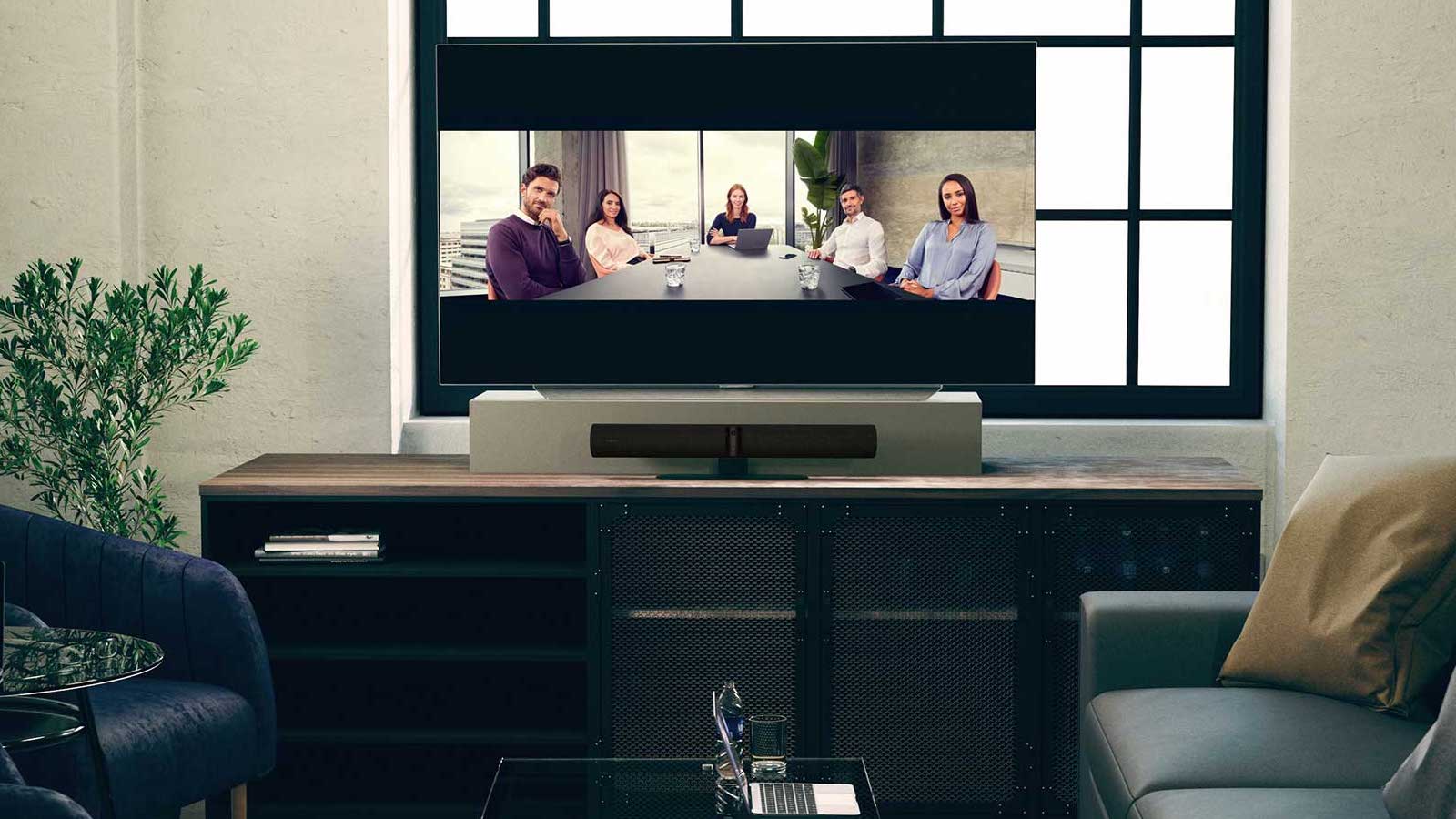 Barra de video colaborativa USB Jabra PanaCast 50 180° panorámica 4K (negra)