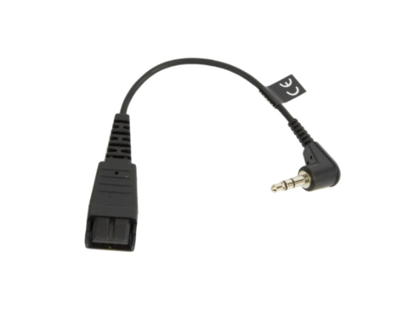 Jabra LINK Mobile QD To 3.5mm, Without PTT - MPN: 8800-00-69