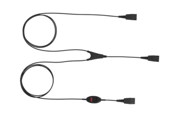 Jabra Supervisory Cord (Training Y-Cord) With Mute Button - MPN: 8800-02-01