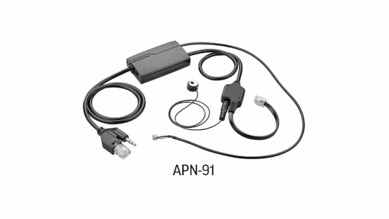 Interruptor de gancho electrónico Poly/Plantronics APN-91 para teléfonos NEC