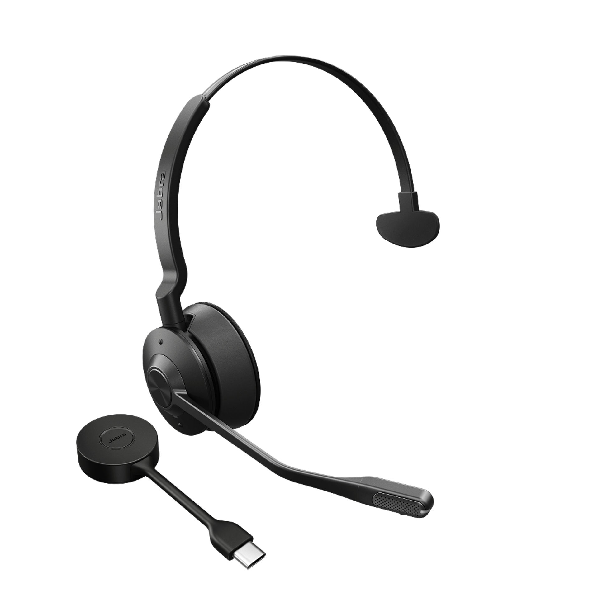 Jabra Engage 55 DECT Wireless Headset Mono UC with USB-C Link 400 - MPN: 9553-430-125