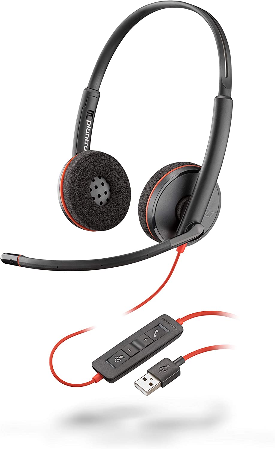 Poly / Plantronics Blackwire 3220 USB-A Binaural Headset MPN 80S02A6