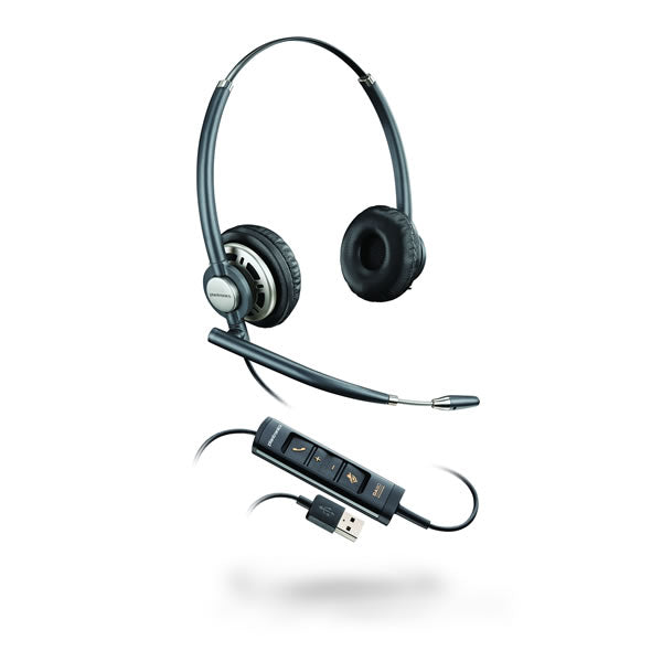 Poly / Plantronics EncorePro HW725 Noise Cancelling Binaural USB-A Headset