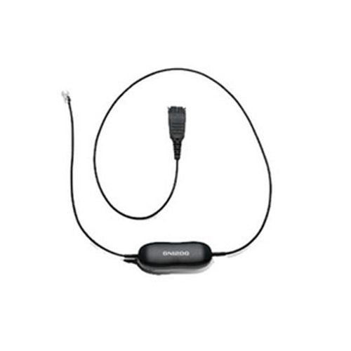 Jabra GN1210 Headset Cord Straight - MPN: 88001-96