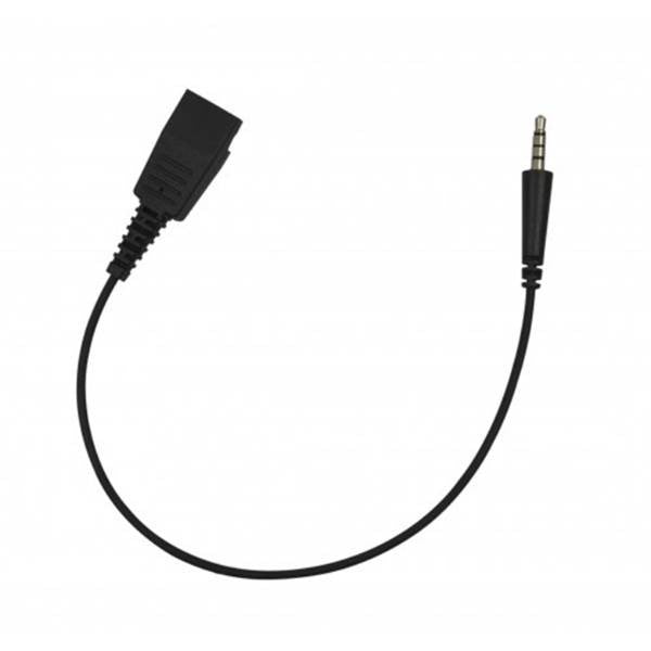 Jabra Cord - QD to straight 3.5mm Jack Cord - MPN: 8800-00-99