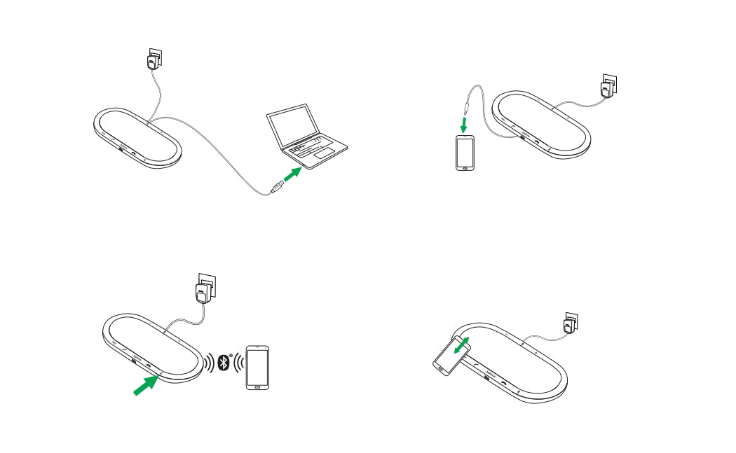 Altavoz USB Jabra Speak 810 MS (optimizado para MS Lync)