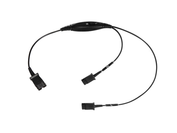 TruVoice Y-Training Cord with Mute Switch
