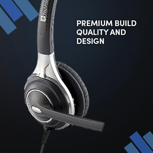 Auriculares TruVoice HD-700 de una sola oreja con adaptador USB