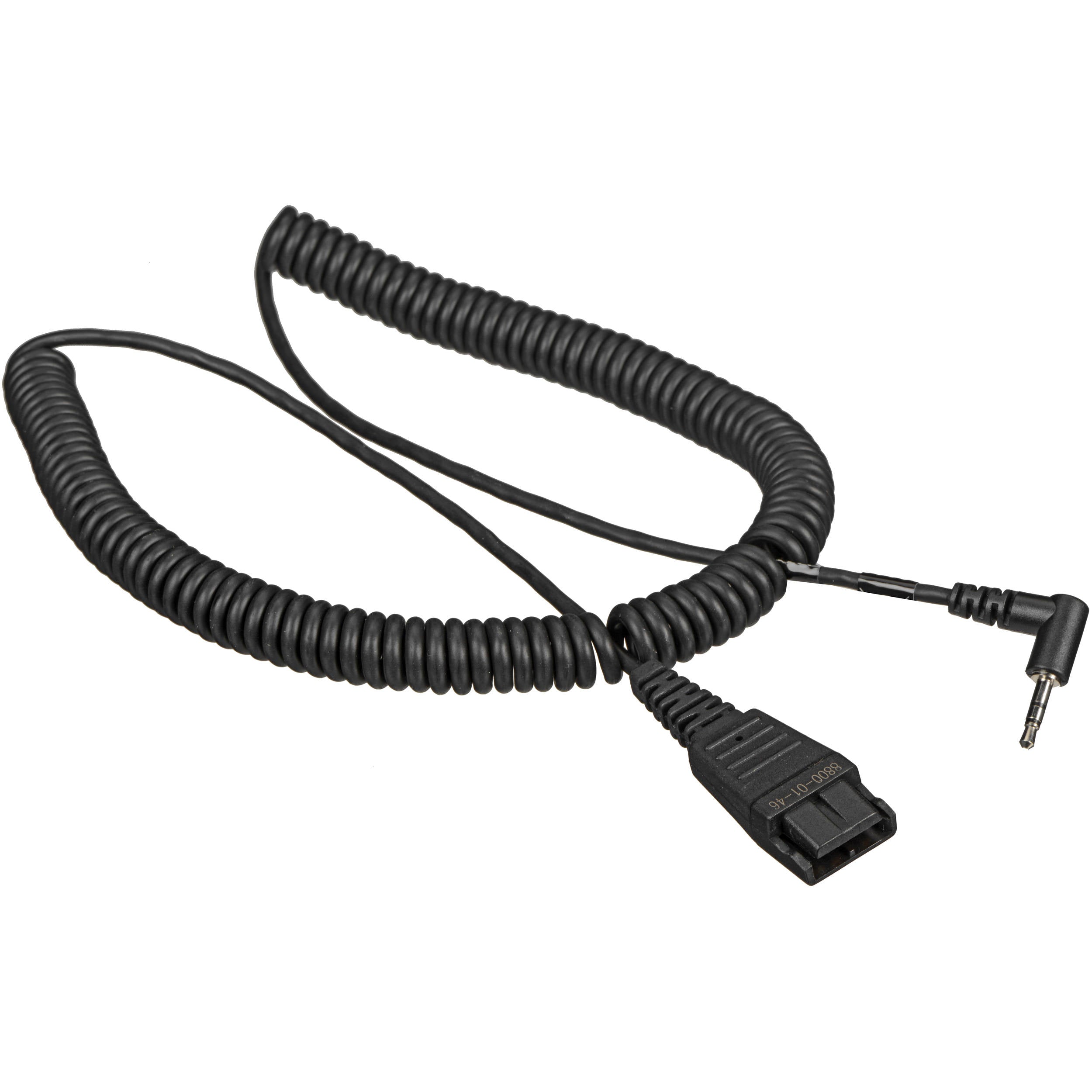 Jabra 2.5mm Coiled Quick Disconnect Cable - MPN: 8800-01-46