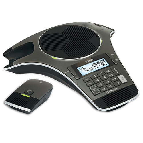Teléfono de conferencia Vtech ErisStation® VCS702 con dos micrófonos inalámbricos
