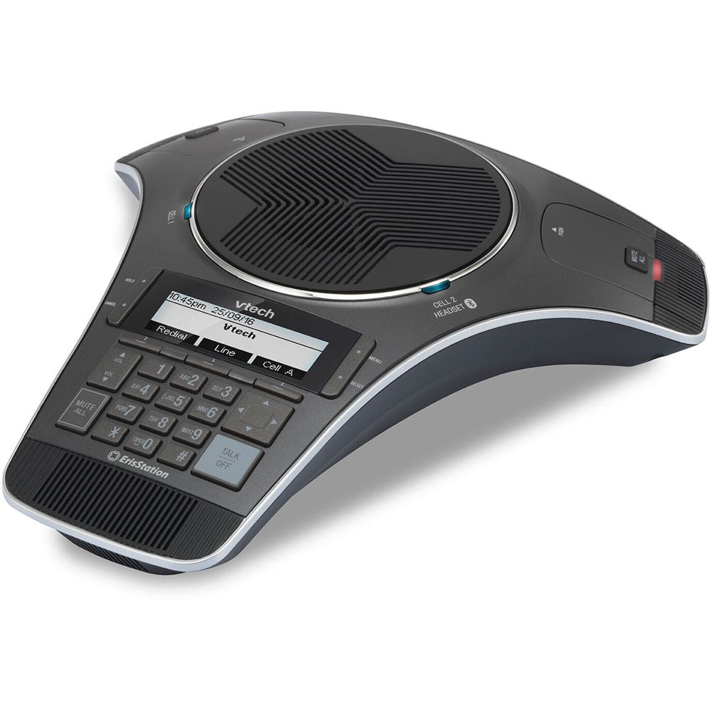 Teléfono de conferencia SIP Vtech ErisStation® VCS752 con dos micrófonos inalámbricos