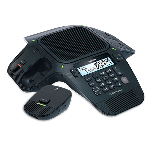 Teléfono de conferencia Vtech ErisStation® VCS704 con cuatro micrófonos inalámbricos