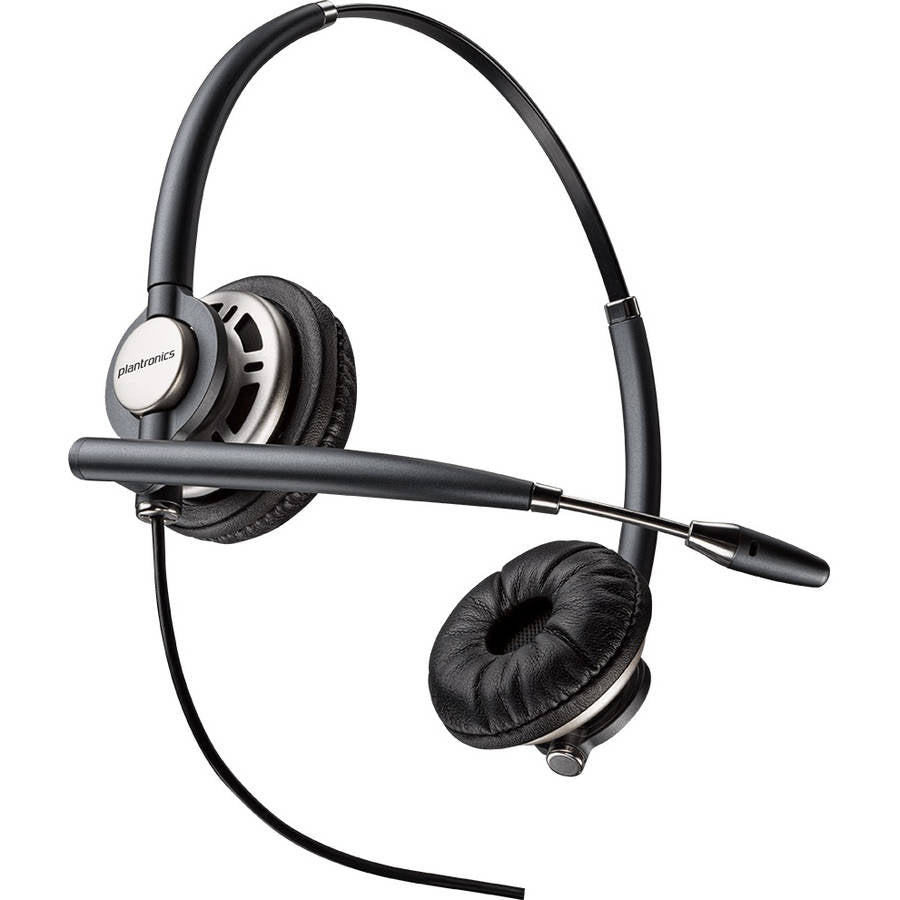 Auriculares binaurales USB-A con cancelación de ruido EncorePro HW725 de Poly/Plantronics