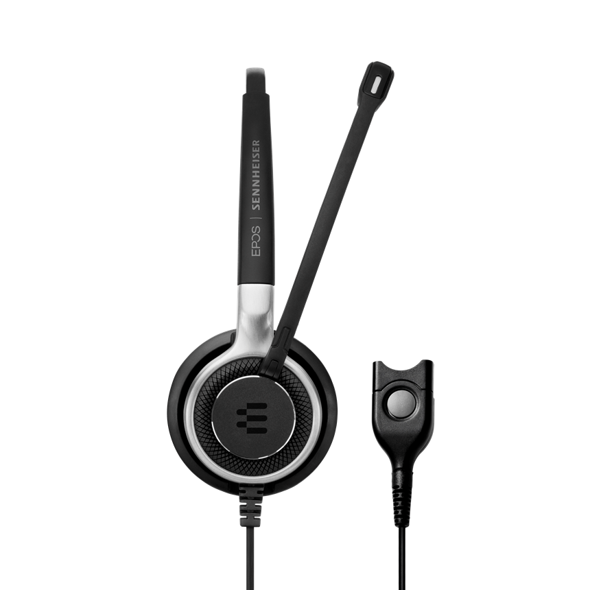 Auriculares de bobina telefónica de doble cara EPOS IMPACT SC 660 TC