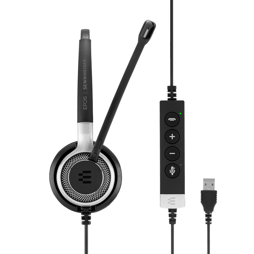 EPOS IMPACT SC 660 ANC USB Double-Sided USB ANC Headset - MPN: 1000650