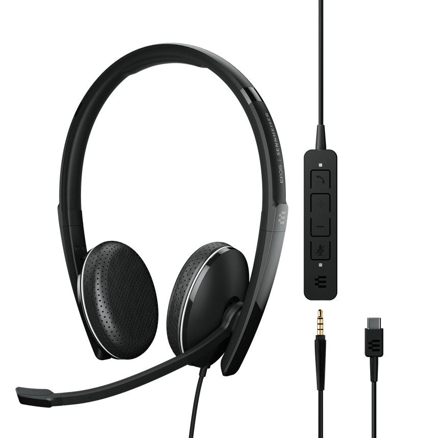EPOS ADAPT 165T USB-C II Stereo Teams Certified Headset - MPN: 1000906