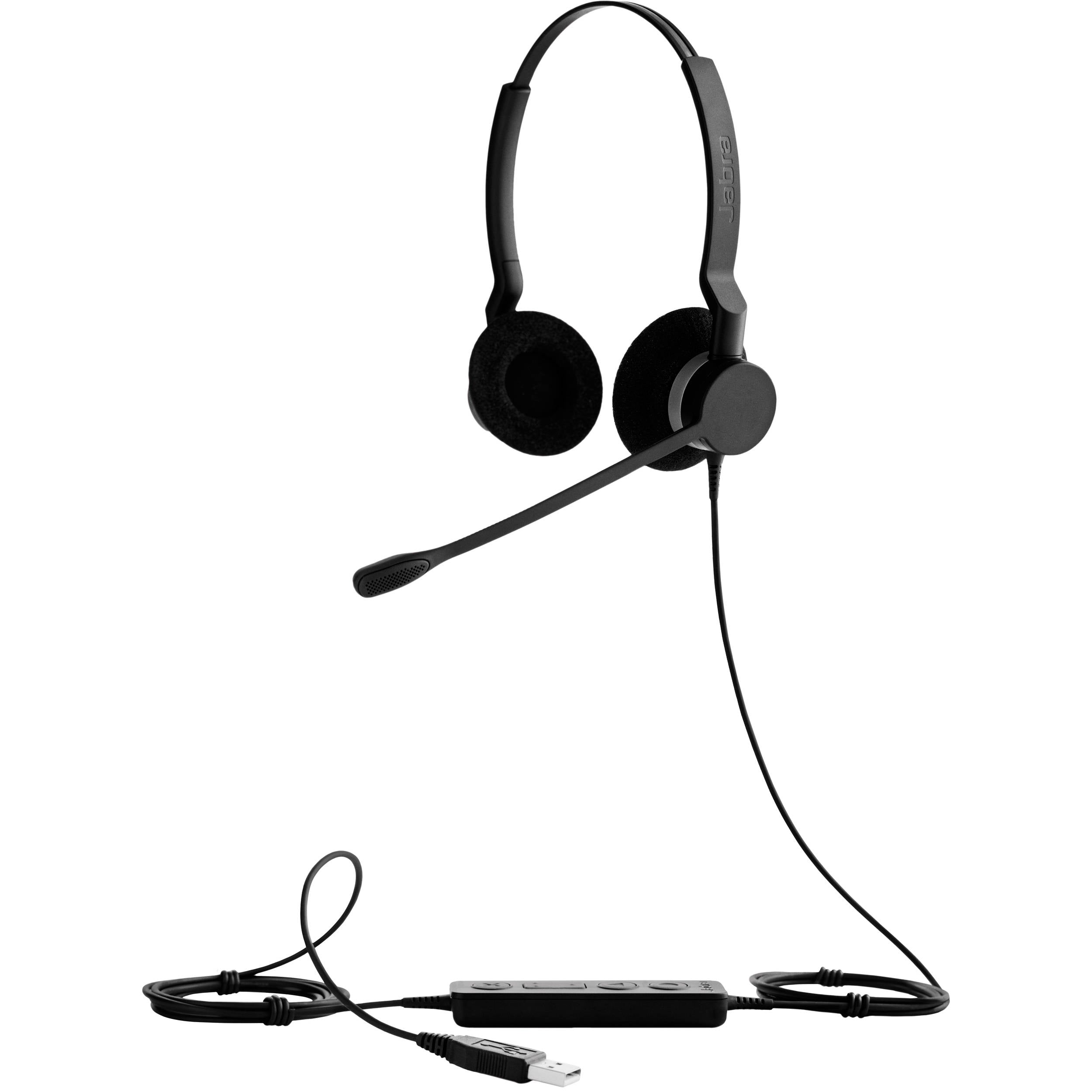 Auriculares USB binaurales Jabra Biz 2300 (optimizados para MS Lync)