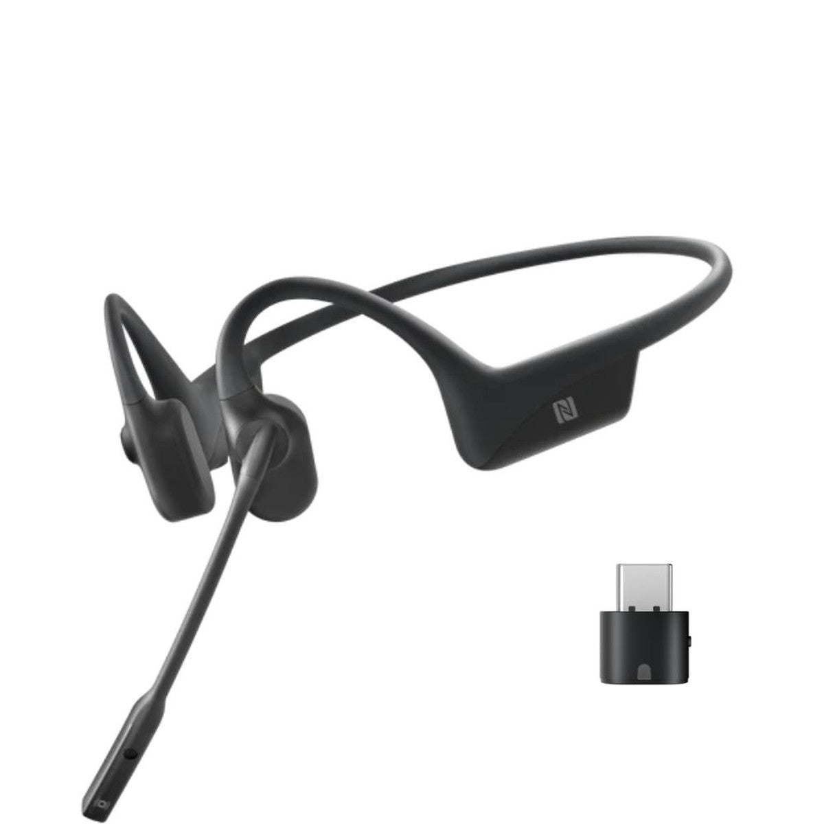 Shokz OpenComm UC Wireless Bone Conduction Headphones (USB-C) - MPN: C102-AC-BK-US