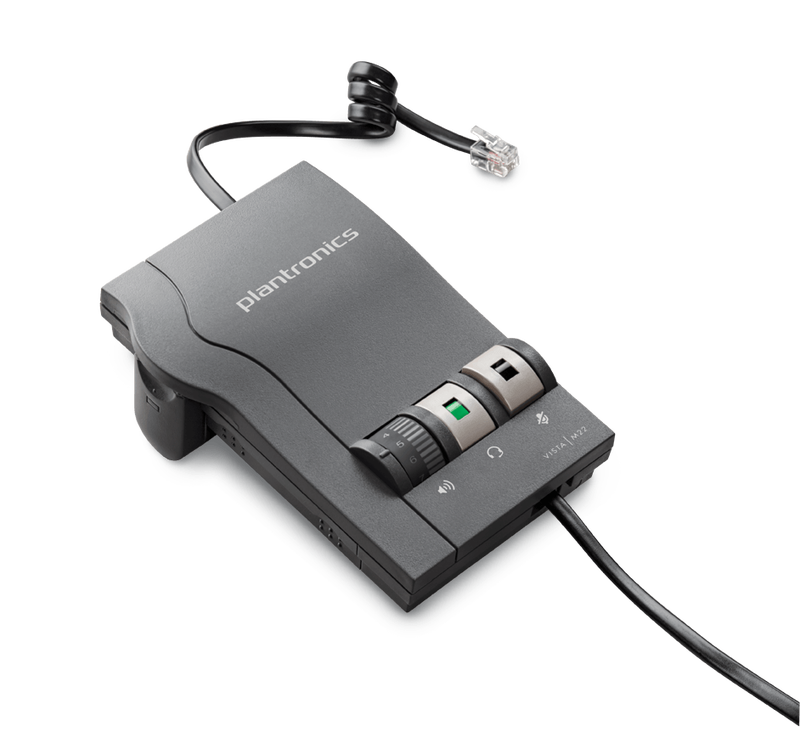 Amplificador de auriculares Plantronics M22 Vista (compatible con banda ancha)