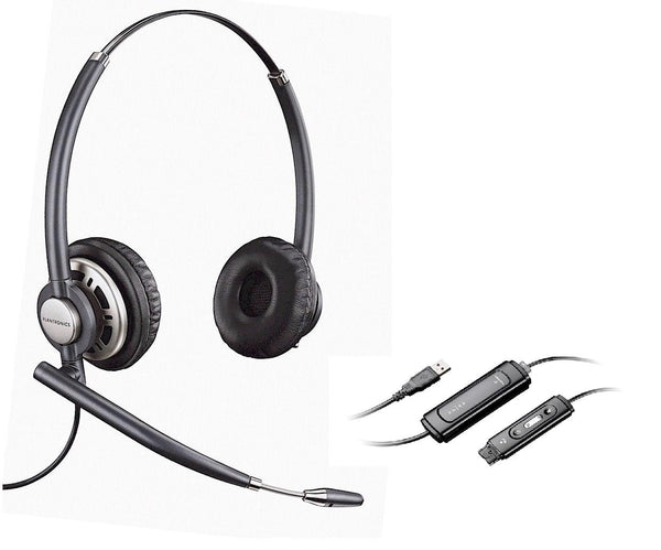 Poly / Plantronics EncorePro HW725 Noise Cancelling Binaural USB-A Headset