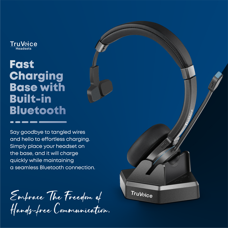 TruVoice Premium BT55 USB Wireless Bluetooth Headset