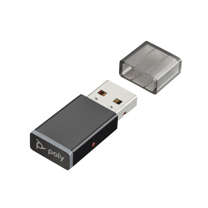 Poly Savi 8245 UC USB-A Convertible Wireless Headset, Certified for Microsoft