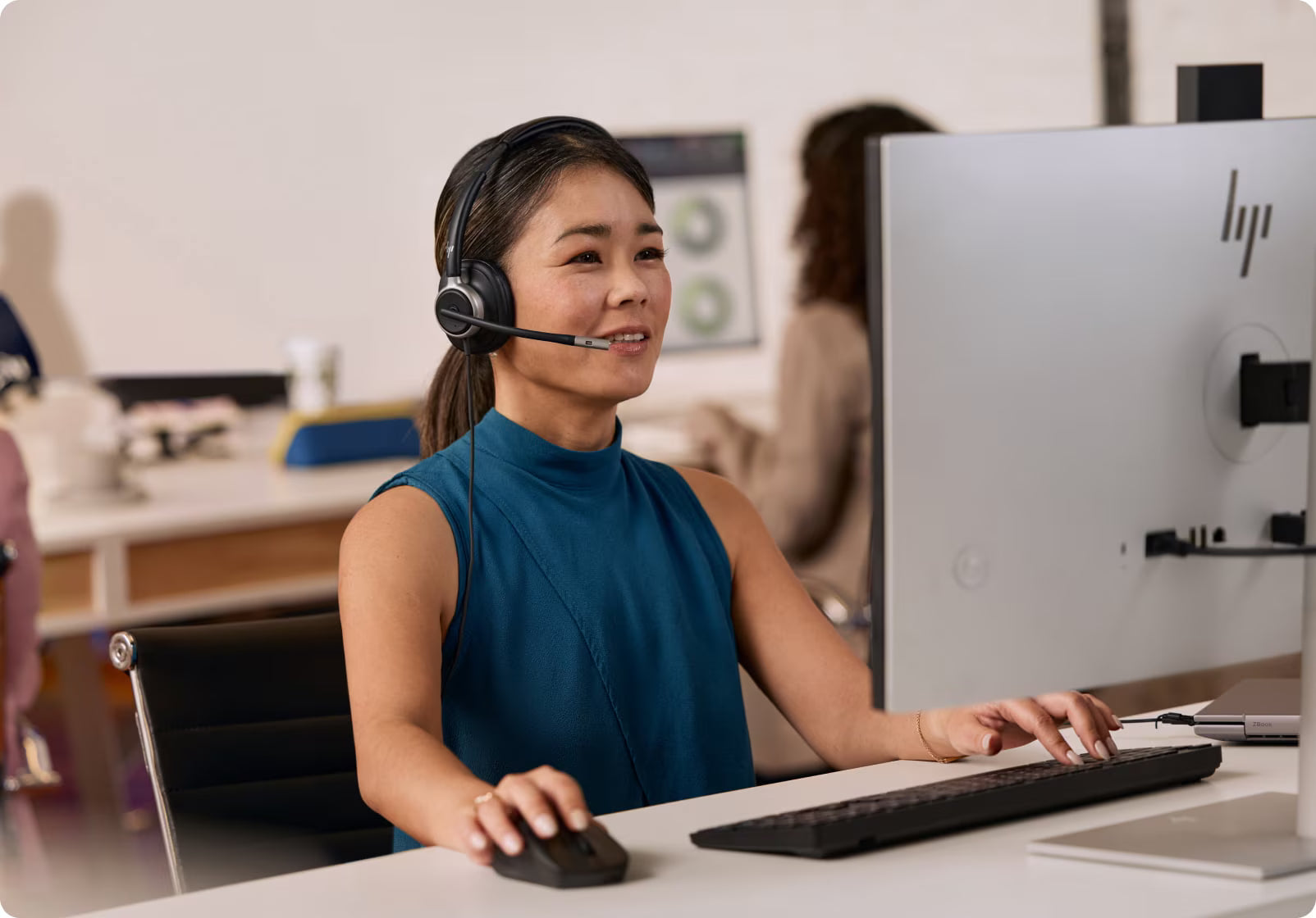 Poly Mission 625 Double Ear Teams Wired Headset - USB-A/C (C01C6AA#AC3)