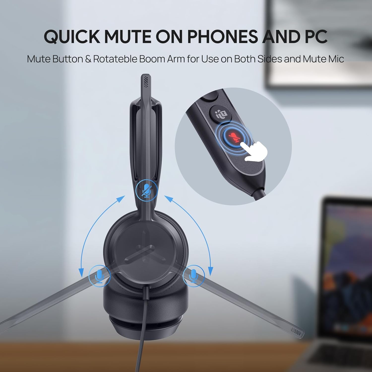 Yealink UH42 Dual Teams USB-A/C Headset - MPN: 1308195