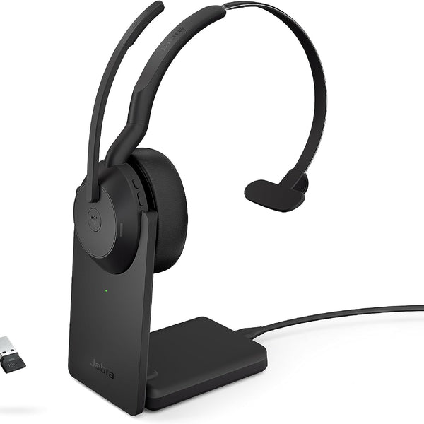 Jabra Evolve2 55 Mono USB-A with Charging Stand (MS) - MPN: 25599-899-