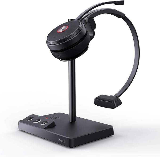 Yealink WH62 UC Mono DECT Wireless Headset