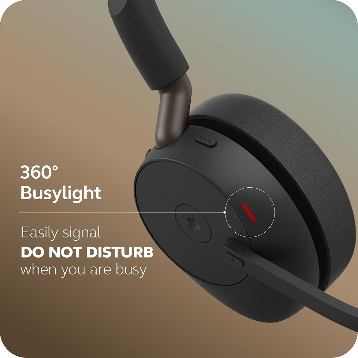 Jabra Evolve3 65 Mono MS Wireless Headset (USB-C) - MPN: 36599-899-899