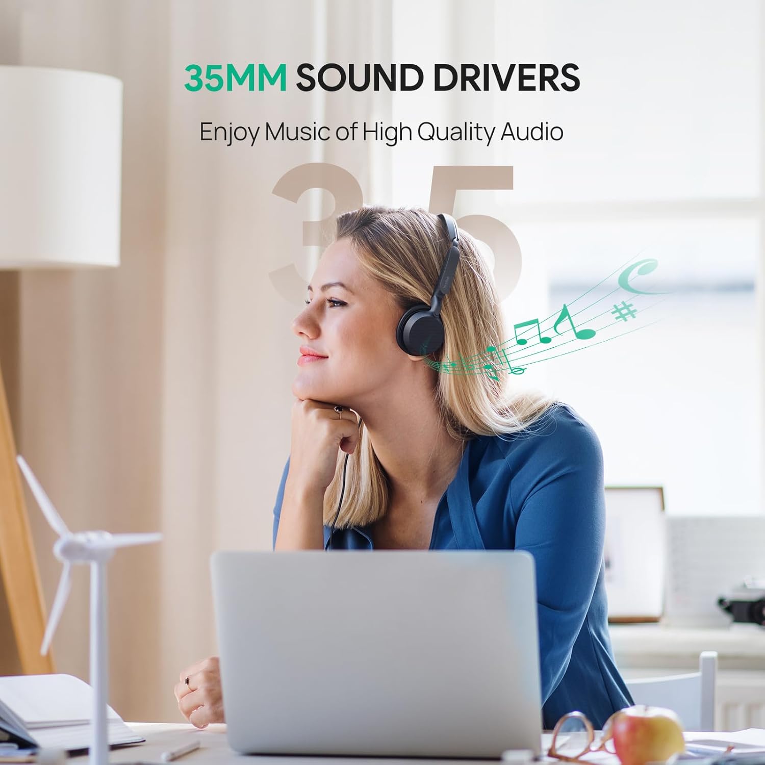 Yealink UH42 Dual Teams USB-A/C Headset - MPN: 1308195