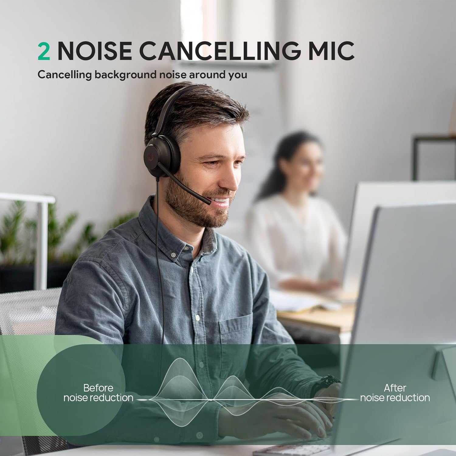 Yealink UH35 Dual USB-A/C UC Headset - MPN: 1308164