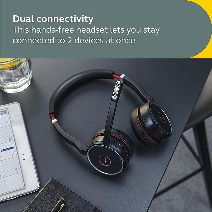 Jabra Evolve 75 SE Stereo USB-A with Charging Stand (MS)