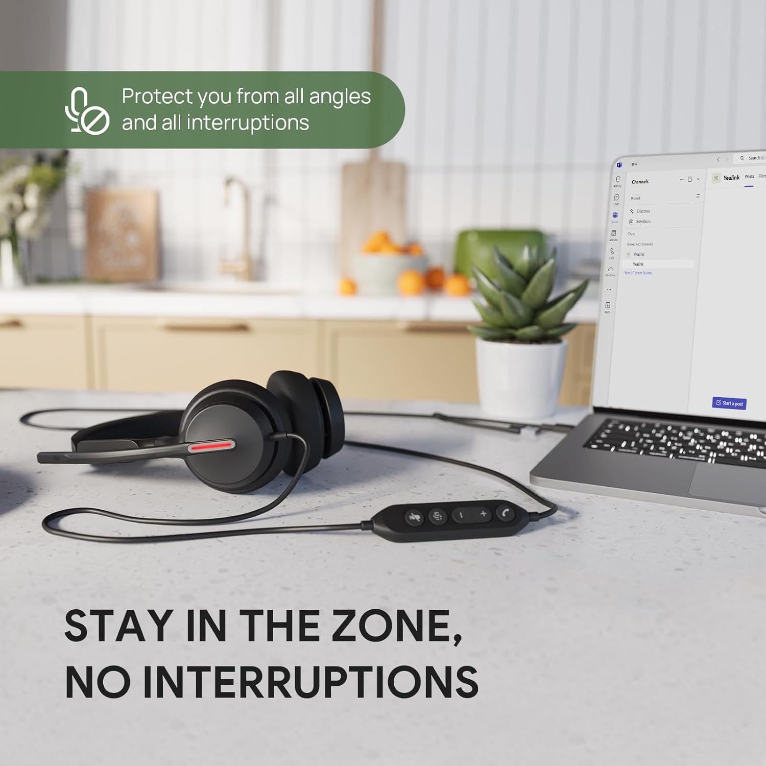 Yealink UH46 Dual UC USB-A/C Headset - MPN: 1308183