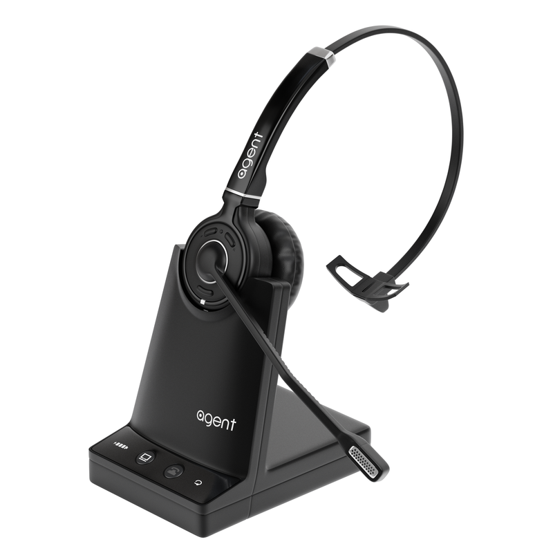 TruVoice Agent AW50 Mono Wireless DECT Headset (Dual Connectivity)