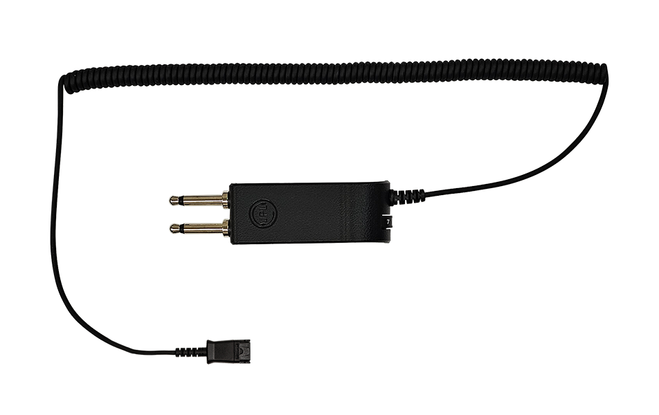 TruVoice JPL BL22+P Amplifier (4 wire) PJ7 2 Prong Adapter (MPN: 575-416-003)