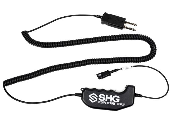 TruVoice SHG D145 PTT Amplifier and HD500 Mono Headset Bundle