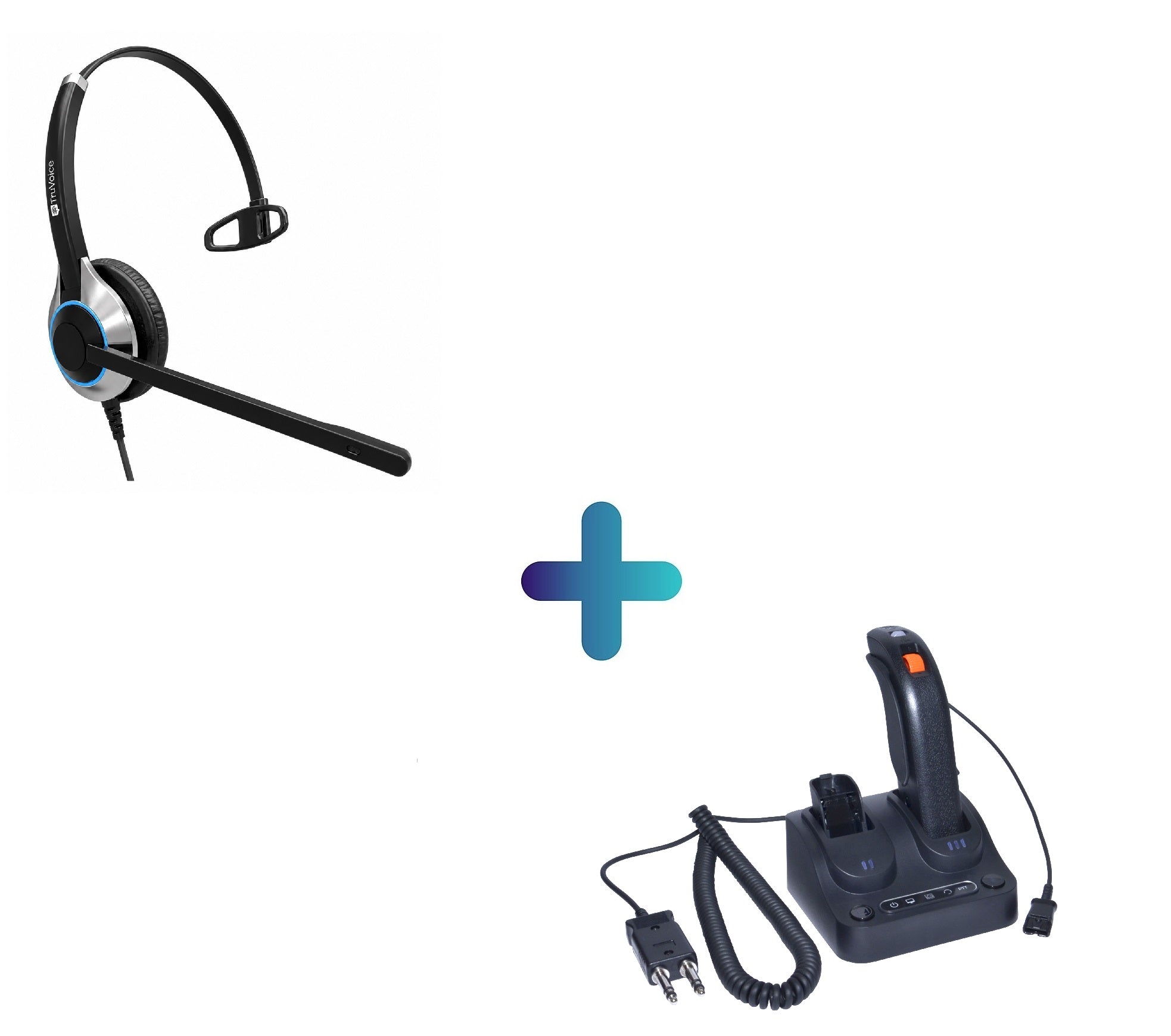 TruVoice JPL Scout 3100 and HD500 Headset Bundle